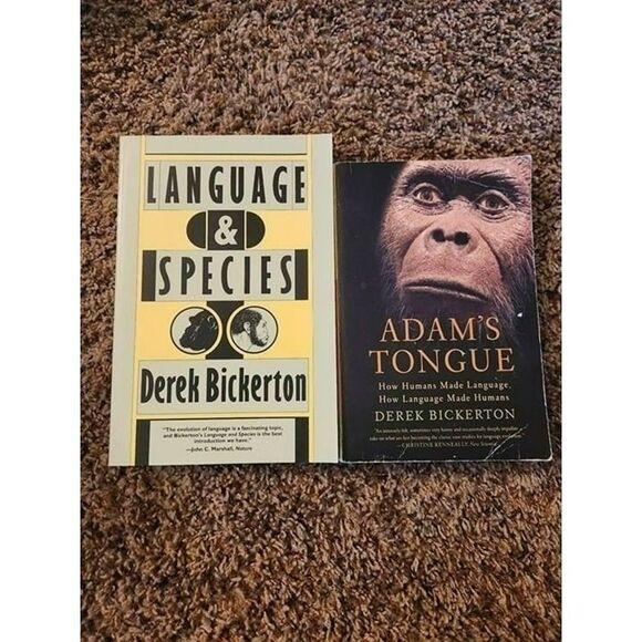 Derek Bickerton Books on Language - Picture 1 of 3